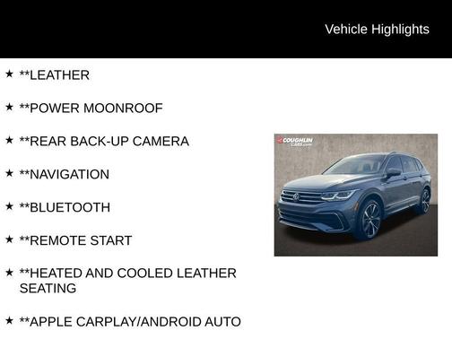 2022 Volkswagen Tiguan 2.0T SEL R-Line