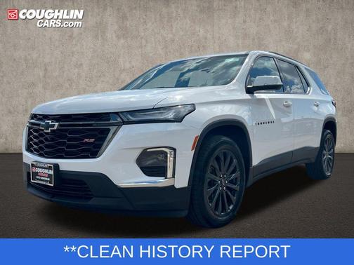 Summit White 2022 Chevrolet Traverse RS