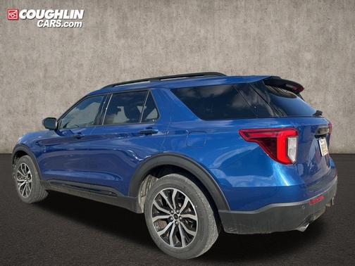 Atlas Blue Metallic 2022 Ford Explorer ST-Line