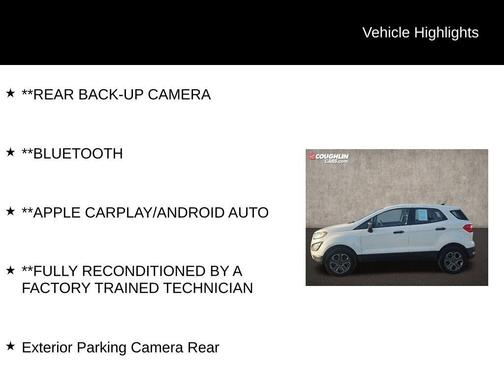 2020 Ford EcoSport S