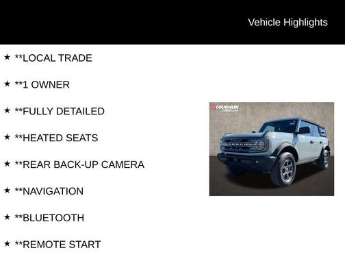 Cactus 2021 Ford Bronco Big Bend