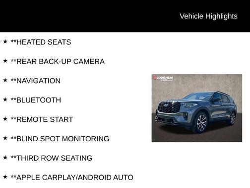 2025 Ford Explorer ST-Line