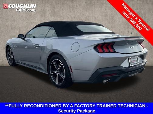 Silver Metallic 2024 Ford Mustang EcoBoost Premium