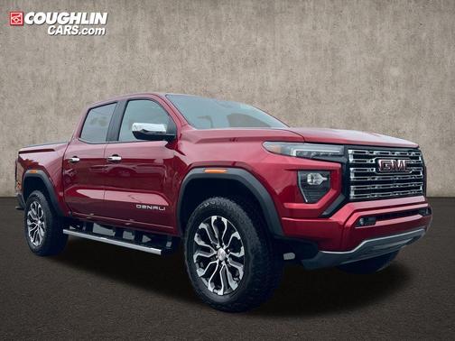 Volcanic Red 2023 GMC Canyon Denali
