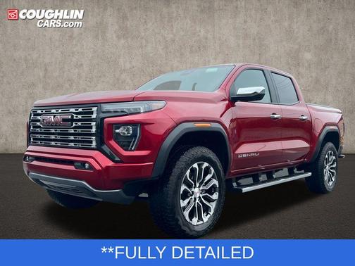 Volcanic Red 2023 GMC Canyon Denali
