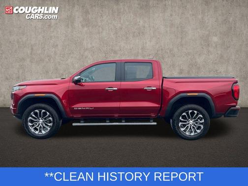 Volcanic Red 2023 GMC Canyon Denali