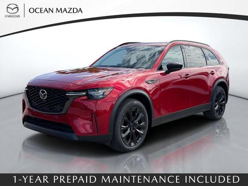 Soul Red Crystal Metallic 2026 Mazda CX-90 PHEV Premium Sport