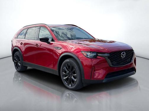 Soul Red Crystal Metallic 2026 Mazda CX-90 PHEV Premium Sport
