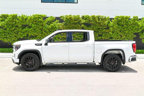Summit White 2023 GMC Sierra 1500 Elevation