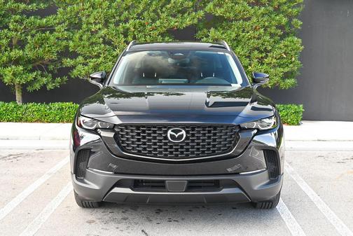 Jet Black Mica 2025 Mazda CX-50 Hybrid Preferred Package