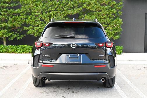 Jet Black Mica 2025 Mazda CX-50 Hybrid Preferred Package