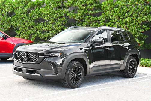 Jet Black Mica 2025 Mazda CX-50 Hybrid Preferred Package