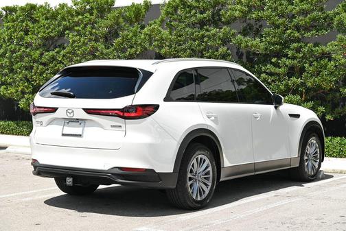 Rhodium White Premium 2024 Mazda CX-90 3.3 Turbo Preferred Plus
