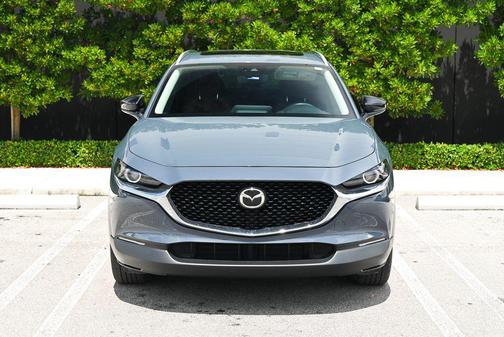 Gray Metallic 2023 Mazda CX-30 2.5 S Carbon Edition