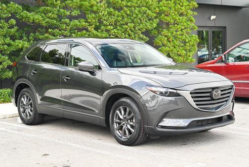 Machine Gray Metallic 2023 Mazda CX-9 Touring