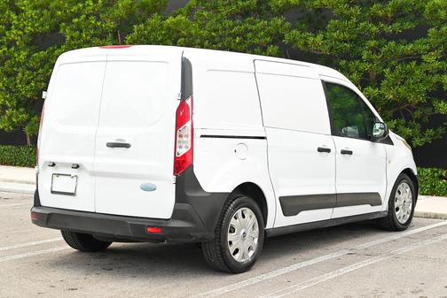 Frozen White 2018 Ford Transit Connect XL