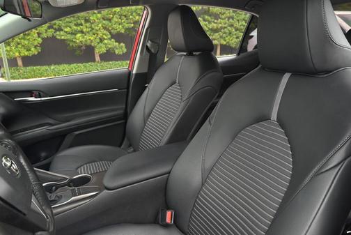 Supersonic Red 2022 Toyota Camry SE