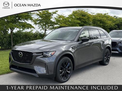 Machine Gray Metallic 2026 Mazda CX-90 3.3 Turbo Premium Sport