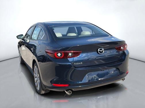 Deep Crystal Blue Mica 2026 Mazda Mazda3 FWD w/Preferred Package