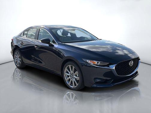 Deep Crystal Blue Mica 2026 Mazda Mazda3 FWD w/Preferred Package