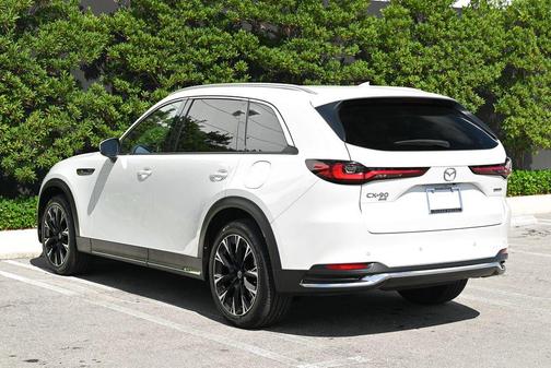 Rhodium White Premium 2024 Mazda CX-90 PHEV Premium Plus