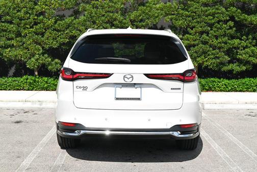 Rhodium White Premium 2024 Mazda CX-90 PHEV Premium Plus
