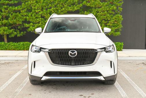 Rhodium White Premium 2024 Mazda CX-90 PHEV Premium Plus