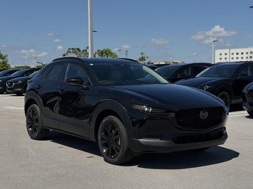 Jet Black Mica 2026 Mazda CX-30 2.5 Turbo