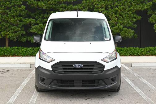 Frozen White 2023 Ford Transit Connect XL Cargo Van