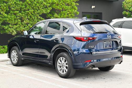 Deep Crystal Blue Mica 2024 Mazda CX-5 2.5 S Preferred Package