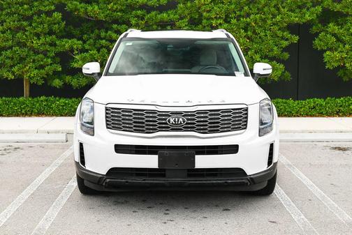 Glacial White Pearl 2021 Kia Telluride EX