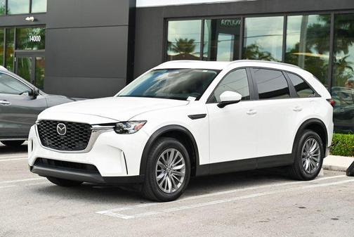 Rhodium White Premium 2024 Mazda CX-90 3.3 Turbo Select