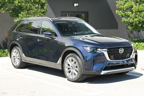 Deep Crystal Blue Mica 2024 Mazda CX-90 3.3 Turbo Premium