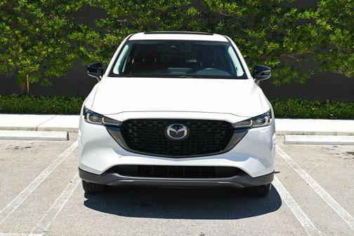 Rhodium White Metallic 2025 Mazda CX-5 2.5 S Carbon Edition