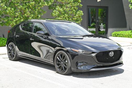 Jet Black Mica 2023 Mazda Mazda3 2.5 Turbo AWD