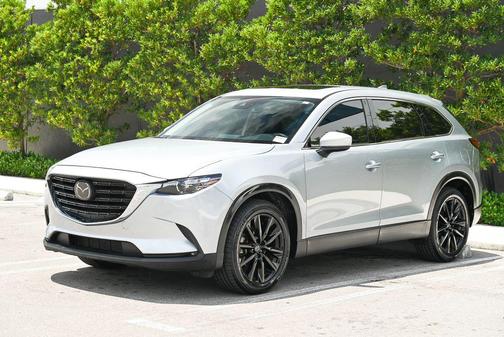 Sonic Silver Metallic 2023 Mazda CX-9 Touring Plus