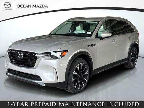 Platinum Quartz 2025 Mazda CX-90 PHEV Premium Plus