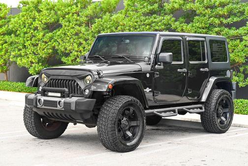 Black Clearcoat 2015 Jeep Wrangler Unlimited Freedom Edition