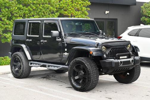 Black Clearcoat 2015 Jeep Wrangler Unlimited Freedom Edition