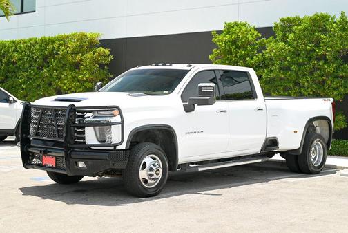 Summit White 2021 Chevrolet Silverado 3500 LTZ