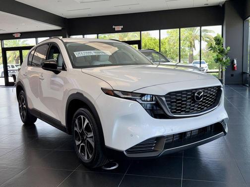 Rhodium White Metallic 2026 Mazda CX-5 2.5 S Preferred Package