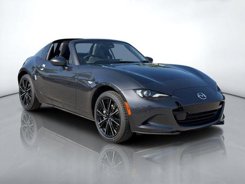 Machine Gray Metallic 2026 Mazda MX-5 Miata RF Grand Touring