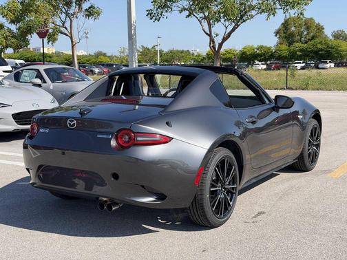 Machine Gray Metallic 2026 Mazda MX-5 Miata RF Grand Touring