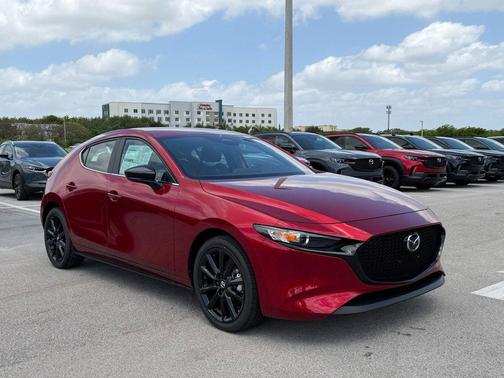 Deep Crystal Blue Mica 2026 Mazda Mazda3 FWD w/Preferred Package