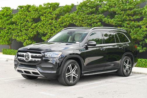 Obsidian Black Metallic 2021 Mercedes-Benz GLS 450 4MATIC