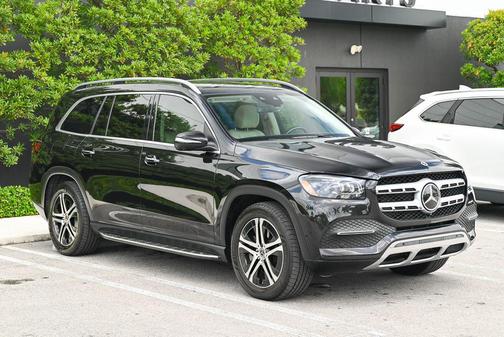 Obsidian Black Metallic 2021 Mercedes-Benz GLS 450 4MATIC