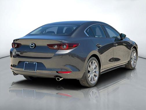 Machine Gray Metallic 2026 Mazda Mazda3 FWD w/Preferred Package