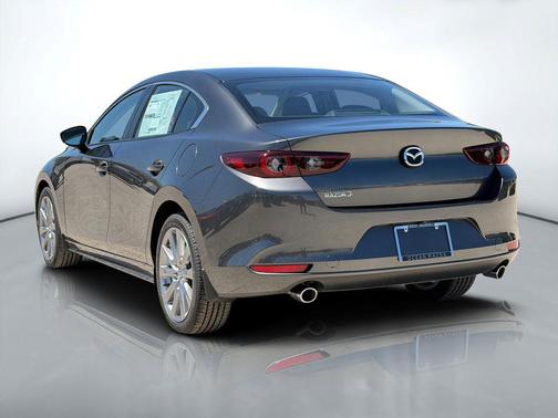 Machine Gray Metallic 2026 Mazda Mazda3 FWD w/Preferred Package