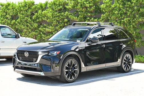 Jet Black Mica 2024 Mazda CX-90 PHEV Premium