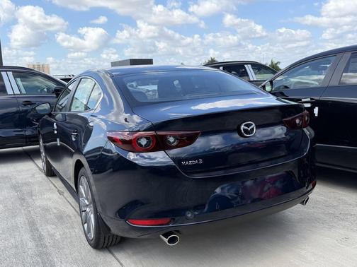 Deep Crystal Blue Mica 2026 Mazda Mazda3 FWD w/Preferred Package
